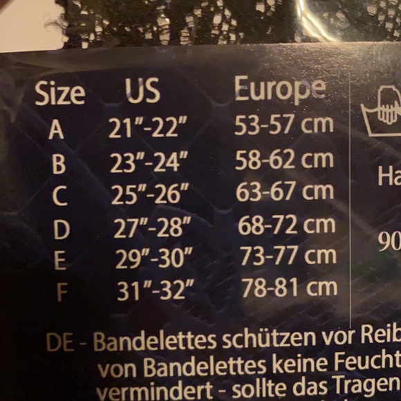 Black lace “Dolce” bandelettes - Picture 3 of 3